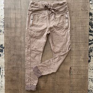 Women's Tan Joggers